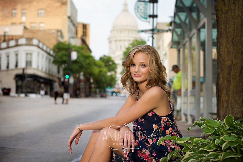 State St senior pictures Madison